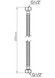 Шланг для подключения воды Thermo Alliance Standart 200 см Nylon 1/2"x1/2" ВВ TAS387W200