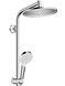 Душевая система HANSGROHE Crometta S Showerpipe 240 1jet 27269000 хром - 27269000 - 3