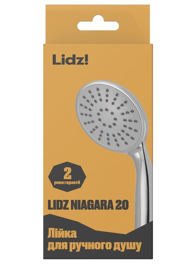 Лійка для ручного душу LIDZ Niagara 20 хром LDNIA20CRM35448 - LDNIA20CRM35448