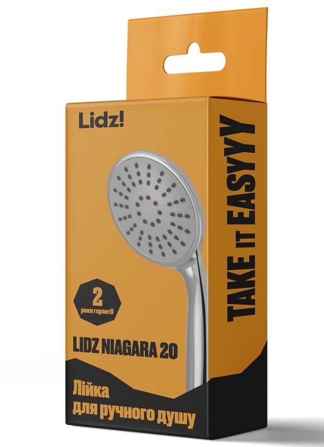 Лійка для ручного душу LIDZ Niagara 20 хром LDNIA20CRM35448 - LDNIA20CRM35448