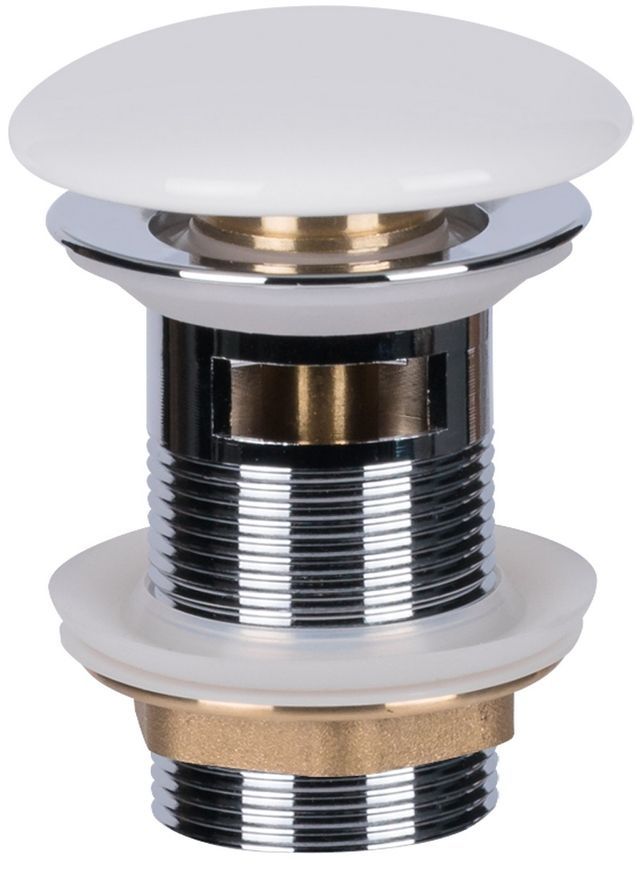Раковина врезная QTAP Albatross 610х470х170 White с донным клапаном QT01113060CW - QT01113060CW