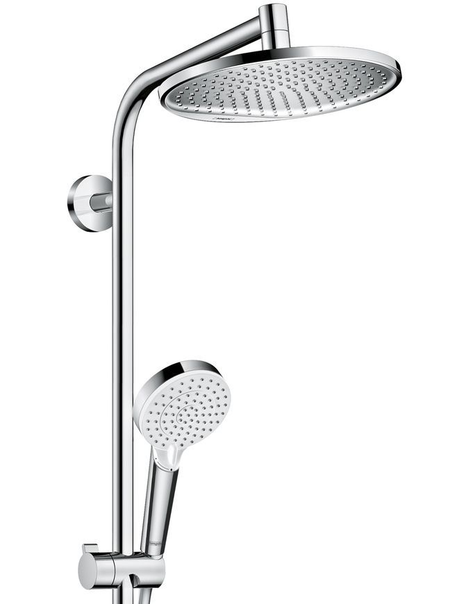 Душевая система HANSGROHE Crometta S Showerpipe 240 1jet 27269000 хром - 27269000