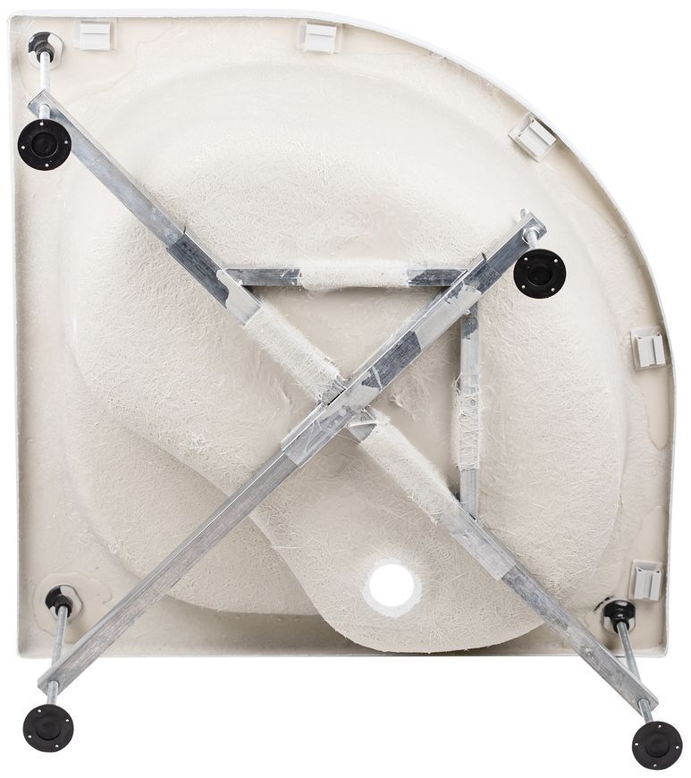 Душова кабіна LIDZ ŁATWA 80x80, високий, скло Frost 4 мм - LLSC8080SATHIGHFR