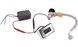 Панель змиву для пісуара QTAP Scorpio з ІЧ датчиком QT146601ACCHR Chrome/Black - QT146601ACCHR - 1