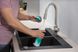 Кухонна мийка HANSGROHE S510-F770 770х510 на дві чаші 370/370 Graphiteblack чорний графіт 43316170 - 43316170 - 3