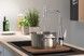 Кухонна мийка HANSGROHE S510-F770 770х510 на дві чаші 370/370 Graphiteblack чорний графіт 43316170 - 43316170 - 7