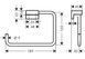 Полотенцедержатель (кольцо) HANSGROHE AddStoris Brushed Bronze 41754140 бронза