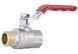 Кран кульовий SD Plus 1/2" ВЗ для води (важіль) прямий латунь PN40 SD605NW15PN40 - SD605NW15PN40 - 1