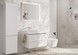 Смеситель для раковины HANSGROHE Tecturis E 240 Fine CoolStart EcoSmart+ Matt White 73070700 белый с донным клапаном - 73070700 - 3