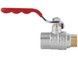 Кран кульовий SD Plus 1/2" ВЗ для води (важіль) прямий латунь PN40 SD605NW15PN40 - SD605NW15PN40 - 3
