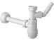 Сифон для умывальника McALPINE 1 1/4&Prime; x 32 мм с подключением к стиральной машине HC2WM-32 - HC2WM-32 - 1