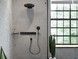 Держатель для душа HANSGROHE Porter E Brushed Black Chrome 28387340 черный хром - 28387340 - 3