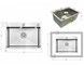 Кухонна мийка інтегрована Lidz Handmade H5843 Brushed Steel 3,0/1,0 LDH5843BRU49442 - LDH5843BRU49442 - 2