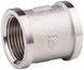 Муфта латунна SD Forte 3/4"х3/4" рівнопрохідна нікельована SF35620