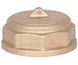 Заглушка латунна Thermo Alliance Standart 1" ВР SD40225