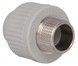 Муфта поліпропіленова PPR Thermo Alliance 20х3/4" ЗР DSB302 - DSB302 - 1