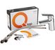 Набір змішувачів QTAP 2 в 1 Tenso для ванни та умивальника хром QTTENCRM00145435