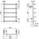 Рушникосушарка водяна LIDZ Standard (CRM) D32/20х1/2" 400x600 P5 - LSTNDD32201240605WAT - 6