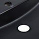 Раковина-чаша Qtap Scorpio 505х385х120 накладна овальна Matt black QT146533MB - QT146533MB - 5