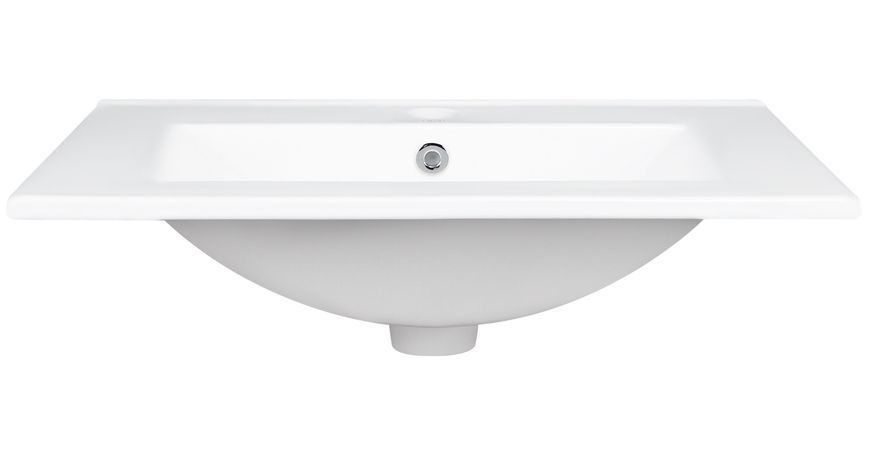 Раковина врезная QTAP Albatross 610х470х170 White с донным клапаном QT01113060CW - QT01113060CW