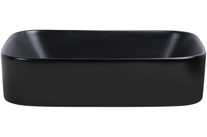 Раковина-чаша QTAP Scorpio 450х390х120 Matt black з донним клапаном QT14112242MBMB - QT14112242MBMB