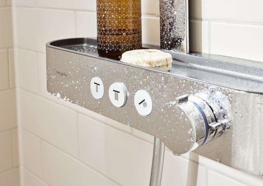 Душевая система HANSGROHE Pulsify S Showerpipe 260 2jet с термостатом 24240000 хром - 24240000