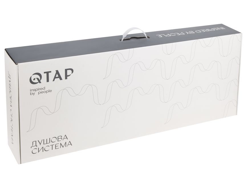 Душевая система универсальная Qtap Presto с изливом Chrome QTPRE111CRM45575 - QTPRE111CRM45575