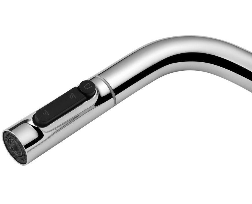 Смеситель для кухни Kroner Element 296569B-0101 с подключением для питьевой воды и выдвижным изливом, хром CV035986 - Element 296569B-0101