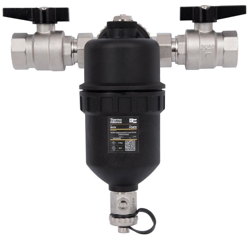 Фільтр-дешламатор Thermo Alliance Forte 1" з магнітом, поворотний TAF400G25