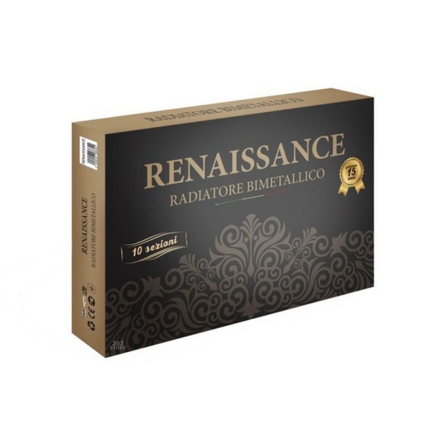 Радіатор біметалевий RENAISSANCE 500/80 - R50080B-