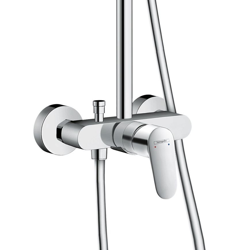 Душевая система HANSGROHE Crometta S Showerpipe 240 1jet 27269000 хром - 27269000
