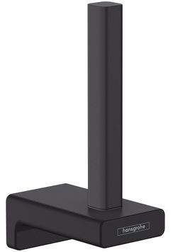 Тримач для запасного туалетного паперу HANSGROHE AddStoris Matt Black 41756670 чорний матовий