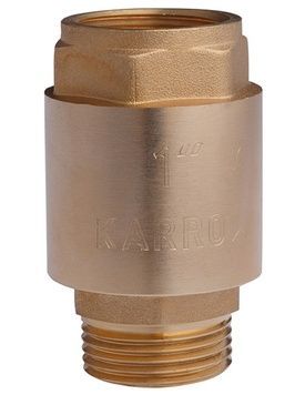 Обратный клапан Karro 1" ВН KR-6220 (KR-037011) с латунным штоком CV014683 - KR-037011