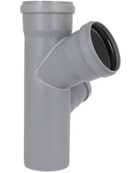 Хрестовина двоплощинна каналізаційна Ostendorf-OSMA HT-System PLUS d110/110/110/75&times;67&deg; (П) SD00057598
