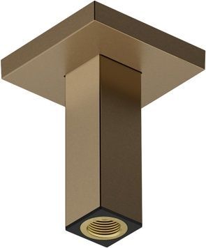 Тримач верхнього душу стельовий HANSGROHE E 10 см Brushed Bronze 24338140 бронза - 24338140