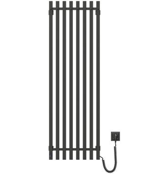 Полотенцесушитель электрический NAVIN Levante 450х1400 Sensor правый 12-257053-4514 черный муар - 12-257053-4514