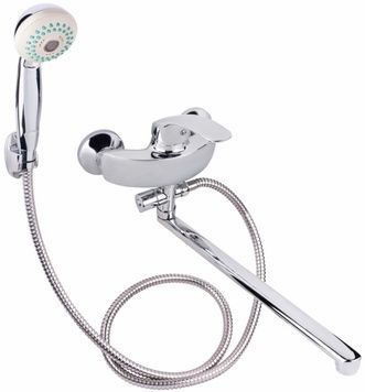 Змішувач для ванни LIDZ (CRM) Mars 81 005 00 EURО довгий вилив - LIDZCRM8100500
