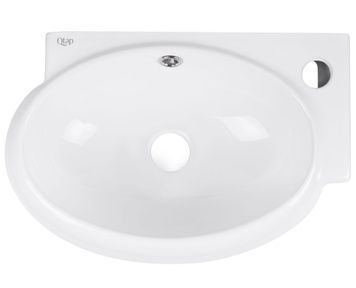 Раковина Qtap Leo 430x280x145 White QT11115011RWN - QT11115011RWN