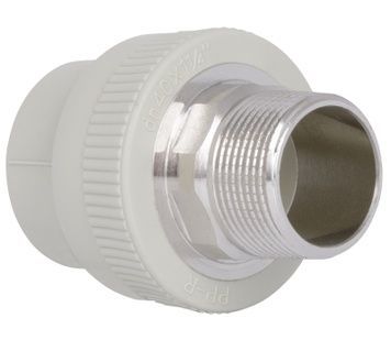 Муфта поліпропіленова PPR Blue Ocean 40х1" 1/4 ЗР латунь BOHTEA4004XXX - BOHTEA4004XXX