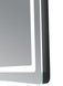 Зеркало настенное прямоугольное Qtap Mideya MI2 600х800 с часами, LED-подсветкой Touch, антизапотеванием, диммером QTMID60080049627