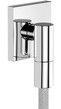 Шланговое подсоединение HANSGROHE FixFit Fine E с обратным клапаном Chrome 28883000 хром