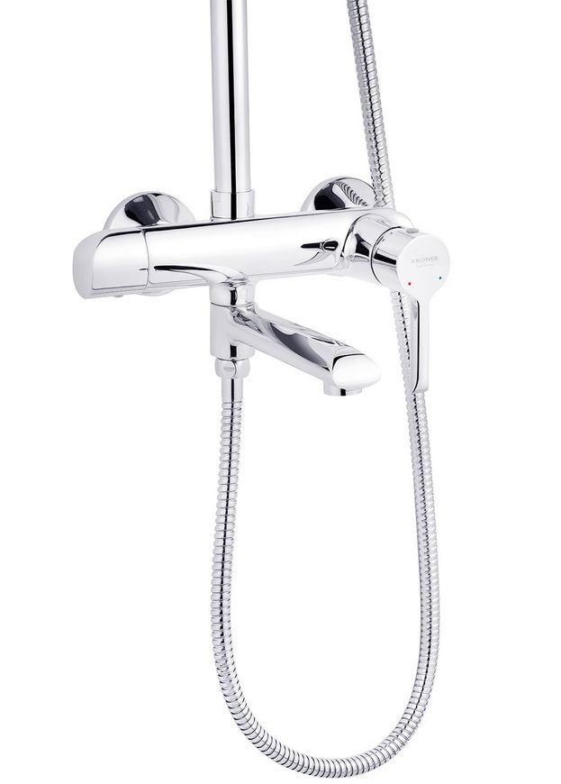 Душова система Kroner KRP Essen-C063 на 3 споживача хром CV024316 - Essen-C063
