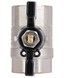 Кран кульовий Thermo Alliance Base 1" ВР прямий, латунь, PN40, метелик SD602W25 - SD602W25 - 8