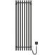 Полотенцесушитель электрический NAVIN Levante 450х1400 Sensor правый 12-257053-4514 черный муар - 12-257053-4514 - 1