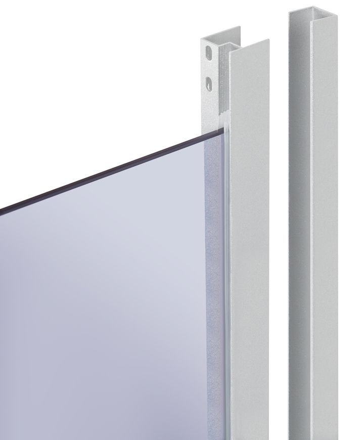 Душевая кабина LIDZ WAWEL 90x90 SC90x90.SAT.LOW.GR, стекло тонированное 4 мм без поддона - LWASC9090SATLOWGR2