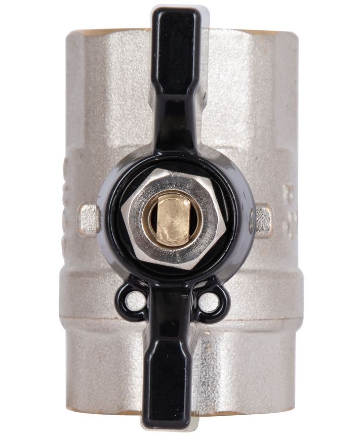 Кран кульовий Thermo Alliance Base 1" ВР прямий, латунь, PN40, метелик SD602W25 - SD602W25