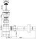Сифон для умывальника McALPINE 1 1/4&Prime; x 32 мм низкий HC1L - HC1L - 2