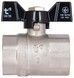 Кран кульовий Thermo Alliance Base 1" ВР прямий, латунь, PN40, метелик SD602W25 - SD602W25 - 4