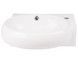 Раковина Qtap Leo 430x280x145 White QT11115011RWN - QT11115011RWN - 3