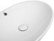 Раковина-чаша QTAP Dove 630х415х150 White з донним клапаном QT06113077W - QT06113077W - 5